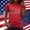 A1000_Red, variant on Vetsdori Women's Patriotic T Shirts USA Years Anniversary Fourth of July Pullover Short Sleeve Summer,Casual Graphic Red White and Blue Fashion Tops for Women Crew Neck