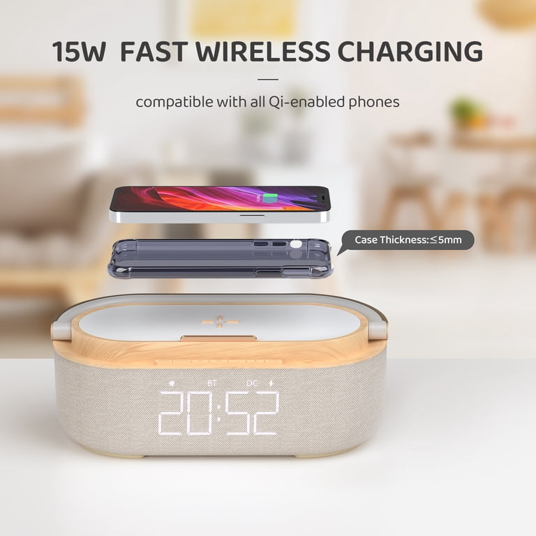 Imego 6-in-1 Wireless Charger Bluetooth Speaker photo 2