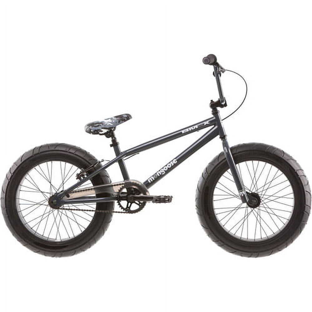 20" Mongoose BMaX All-Terrain Fat Tire Mountain Bike, Black/Gray - image 2 of 5