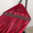 thumbnail image 4 of Aurora Home  EZ Daze Portable Double Sized Hammock with Stand Red, 4 of 6