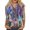 Purple tops for women, variant on Baikeli Womens Clearance Women's 3/4 Sleeve Tops 2024 Summer Pullover Flower Printed T-Shirts Casual V Neck Blouses Loose Button Shirts Petite Tops for Women