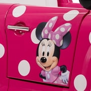 Huffy 6V Disney Minnie Mouse Convertible Ride-On Car with Remote Control, Ages 3-7, Kids, Pink