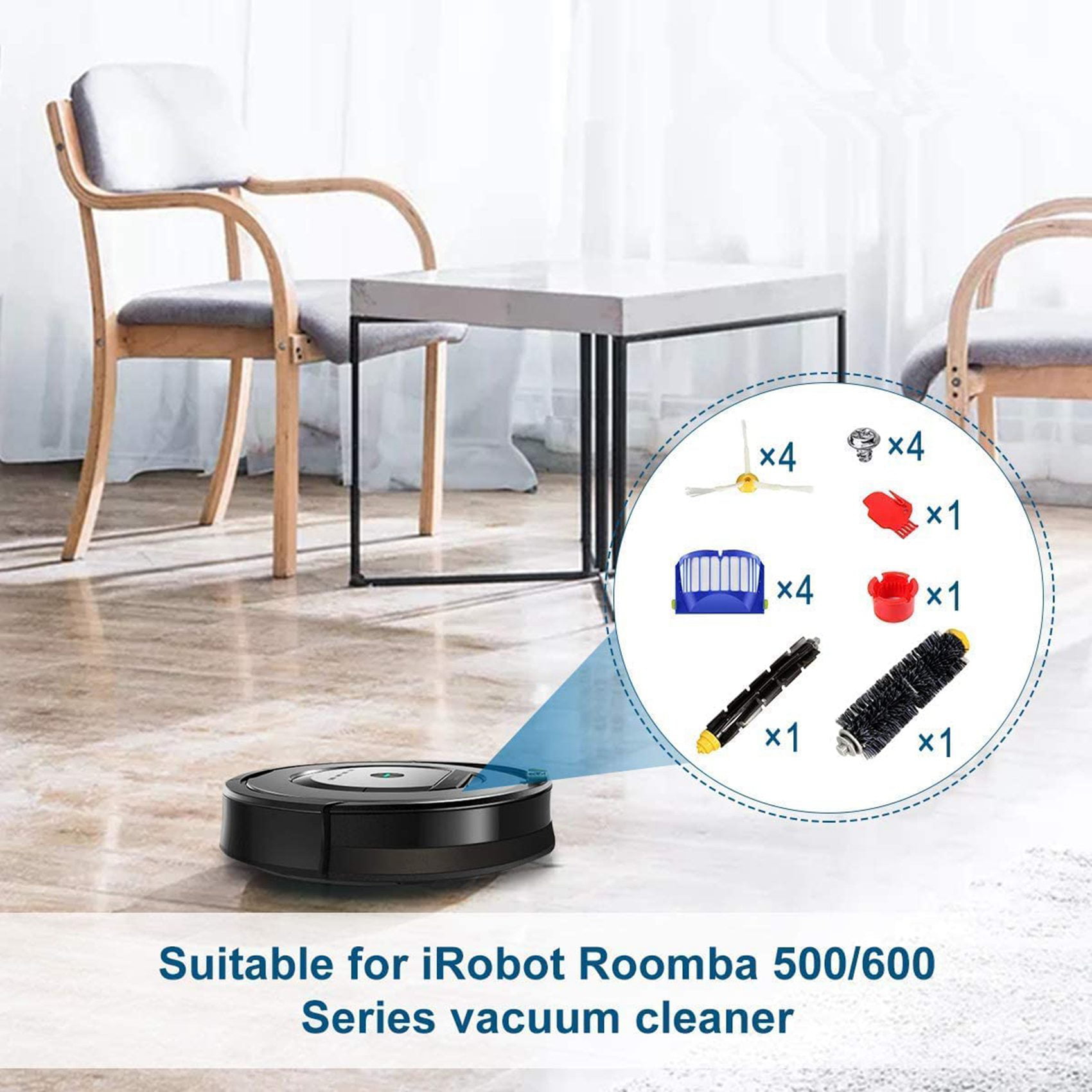 Vacuum  Parts Replenishment for iRobot Roomba 614 620 650 671 675 690 