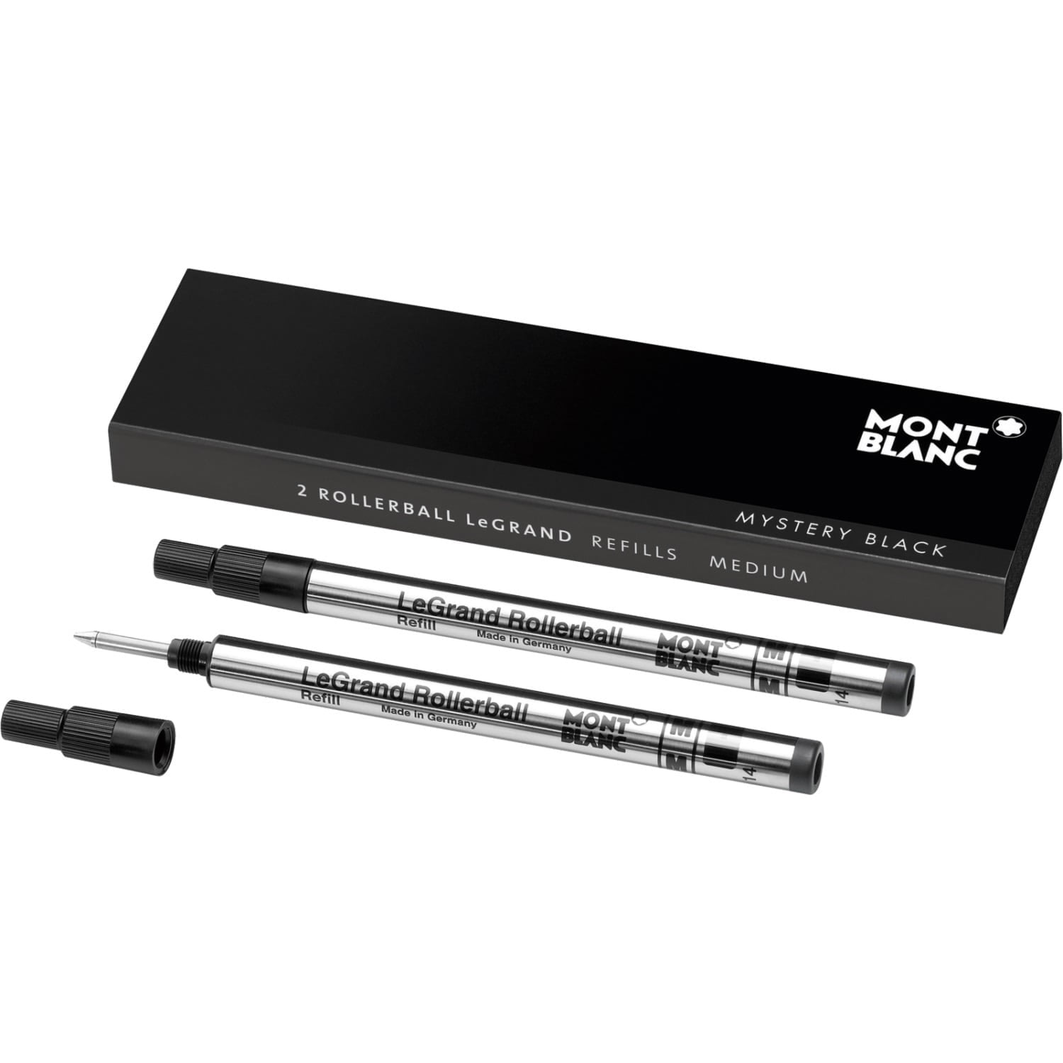 Mont Blanc  Rollerball LeGrand Refills Medium Mystery Black 105164