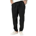 thumbnail image 4 of ORQ Men Breathable Casual Sports Pockets Solid Elastic Pant, 4 of 4