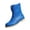 Blue, variant on EKVAHL Women's Mid Calf Winter Boots, Non‑Slip Faux Leather Tennis Shoes, Faux Fur Lined Orthopedic Walking Booties For Cold Weather Black