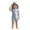 Blue-1, variant on SGMVNU Baby Boys 1 Piece Swimsuit with Swim Cap Cartoon Print Swimwear for Summer Front Zipper Long Sleeve Swim Suit Green Size 0-3 Months