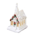 thumbnail image 2 of Casa luminosa de Navidad, adornos navideños, manualidades, regalos para niños, adornos luminosos Estilo B, 2 of 9