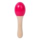 thumbnail image 1 of Maracas de madera, juguete maracas, instrumento musical, juguete artesanal, juguete de percusión diy, maracas en sin terminar para pintura diy,, 1 of 9