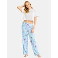 thumbnail image 3 of Nickelodeon Women’s and Women’s Plus SpongeBob SquarePants Print Sleep Pants, Sizes XS-3X, 3 of 6