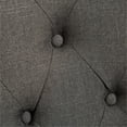 thumbnail image 2 of Solid Wood Tufted Parsons Dining Chair Set in Charcoal / Improve Kitchen or Dining Room Look, 2 of 6