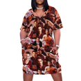 thumbnail image 1 of Lucifer morningstar tv show poster collage design Loose Pocket Dress dresses for official occasions women dresses, 1 of 6