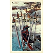 Crow Tarot: 78-Card Rider-Waite(r) Style Tarot Deck with Mystical Crow & Raven Artwork - Includes Guidebook, Intuitive M, (Hardcover)