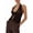 Black, variant on Women'S Crochet Tie Front Halter Neck Crop Camisole Top Swimsuit Cover Up Beachwear White S