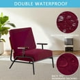 thumbnail image 3 of TOPCHANCES 6 Pack Patio Stretch Sofa Cushion Covers, Waterproof Outdoor Furniture Cushion Slipcovers Replacement Chair Seat Protector Covers, 3 of 7