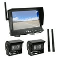 thumbnail image 3 of Parking Camera 7in Monitor Kit, Infrared Night Vision IP68 Waterproof Wireless Backup Camera System  For Truck Trailer RV Pickups Camping Car, 3 of 8