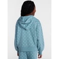 thumbnail image 3 of Wonder Nation Girls' Pullover Fleece Hoodie with Long Sleeves, Sizes 4-18 & Plus, 3 of 6