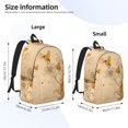 thumbnail image 4 of Naloa Canvas Backpack for Men Women Print Rucksack Casual Travel Daypack Large and Small Durable College Tote Satchel Bookbag for Teens, 4 of 8