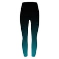 thumbnail image 4 of SELONE Petite Leggings for Women Mid Rise Stretch Polyester Athletic Pants Ankle Length Slim Lounge Trousers Navy 2XL, 4 of 5