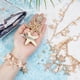 thumbnail image 3 of Juego de 5 joyas con pulseras, collares, aretes, pinzas para el pelo y conchas marinas hawaianas de verano., 3 of 5