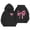 C-Black604, variant on DHFJKG Girls Hoodies Toddlers Child Bow Print Loose Fit Long Sleeve Hooded Sweatshirt Cute Pullover Relaxed Fit Tops