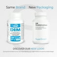thumbnail image 5 of SuperSmart - DIM Supplement 400mg per Day (Diindolylmethane) - Natural Balance for Men & Women | Non-GMO & Gluten Free - 120 Vegetarian Capsules, 5 of 8