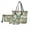 Butterfly Flower, variant on ZUXONGSY Daisy Flower Black Cat Galaxy Print Top Handle Bag with Fashion Makeup Bag Purse for Women PU Leather Top Handle Satchel Set with Large Capacity Makeup Pouch Cash Wallet for Travel