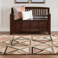 thumbnail image 2 of Linon Trio Garlin Hand Tufted Polyester 1'10"x2'10" Rug in Camel Brown, 2 of 3