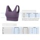 thumbnail image 5 of Sujetador deportivo para mujer Yoga Running Workout Fitness Chaleco Deep V, 5 of 8