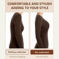thumbnail image 4 of Posture Support Bras for Older Women Front Closure Cross Back Wireless Corrector Full Coverage Push Up Bralettes(Black,L), 4 of 8