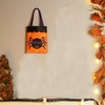 thumbnail image 5 of Elainilye Halloween Treat Bags, 10 Pack Non Woven Tote Goodie Bags for Candy Collection Trick or Treat Party Favors Gift Design​​, Orange, 5 of 7