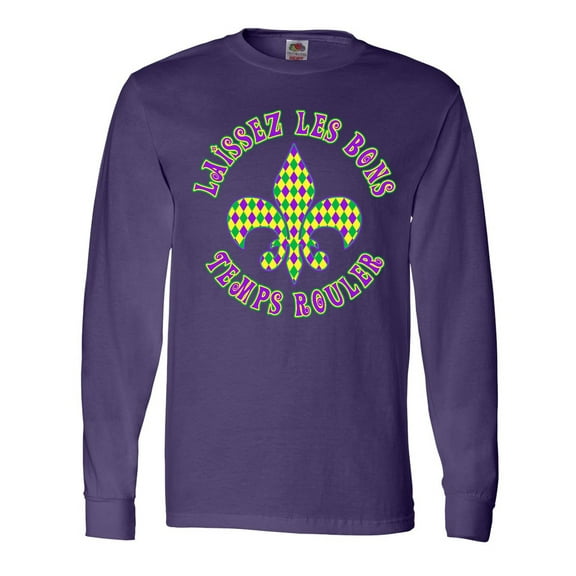 Inktastic French Mardi Gras Long Sleeve T-Shirt