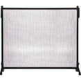 thumbnail image 1 of Dagan AHS100 Wrought Iron Panel Screen, Black, 1 of 1
