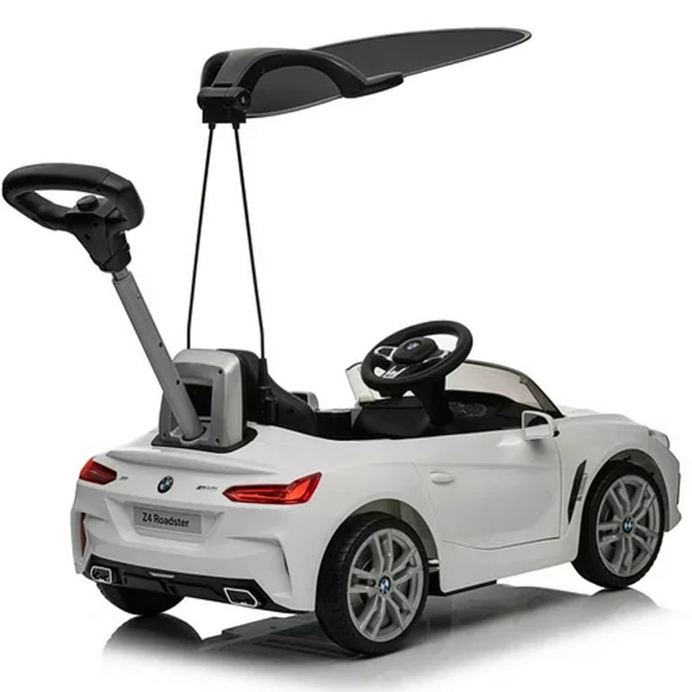 Funyard 3-in-1 Kids' Push Ride-on Car for Toddlers, Licensed BMW