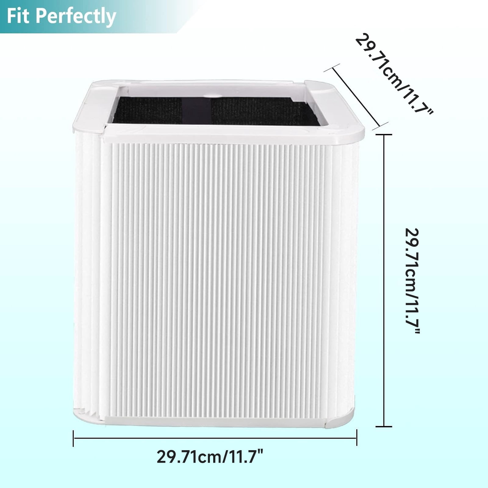 Plastic Air Cleaners Filter Air Purifier Filter Plastic Air Cleaners HEPA Filter Accessories for Blue 211+