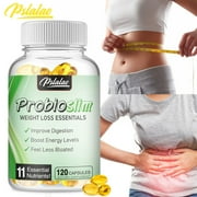 Pslalae Probioslim Weight Loss Essentials - Appetite Suppression, Digestive Support 120 Capsules