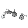 thumbnail image 4 of Kingston Brass KS3355BL Roman Tub Filler, Oil Rubbed Bronze, 4 of 4