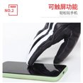 thumbnail image 4 of Chomel Prisoner Vintage Leather Motorcycle Riding Gloves,black (punched), 4 of 4