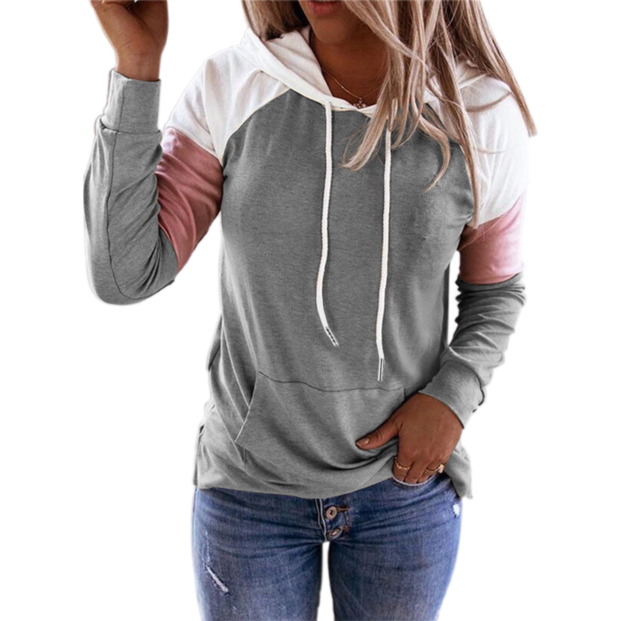 Light grey women's sweatshirt online