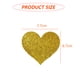 thumbnail image 2 of 10 pares de cubrepezones desechables con purpurina, cubrepezones autoadhesivos invisibles para mujeres y niñas, 7,7 x 6,7 cm, 2 of 5