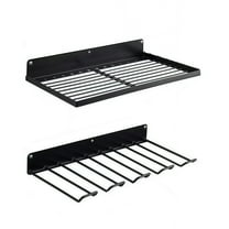 2PCS Wall Mounted Drill Holder Storage Rack Organizer For Tools And Accessories