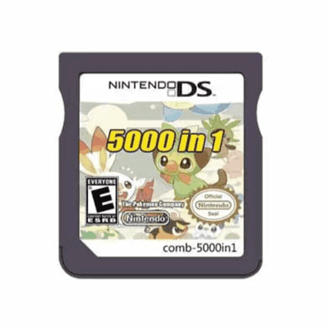5000 in 1 DS Game - NDS Video Games US Version All-New Rating: E-Everyone