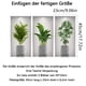 thumbnail image 4 of Calcomanías de pared autoadhesivas duraderas con diseño de plantas para despegar y pegar, para una decoración del hogar sin esfuerzo (paquete de 3), 4 of 4