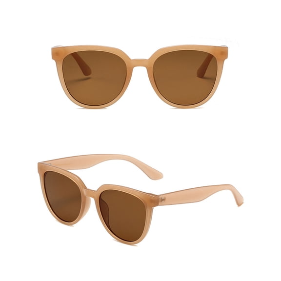Harpily Womens Sunglasses Unisex Classic Square Polarized Retro Trendy Eyewear PC Frame Sunnies for Driving Hiking Shopping