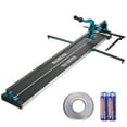 thumbnail image 1 of VEVOR Manual Tile Cutter, 48 inch, Porcelain Ceramic Tile Cutter with Tungsten Carbide Cutting Wheel, Infrared Positioning, Anti-Skid Feet, Durable Rails for professional installers or beginners, 1 of 9