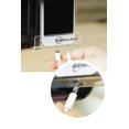 Set of 2 Acrylic Computer Screen Monitor Memo Board for Sticky Notes ...