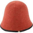 thumbnail image 5 of CoCopeaunts Wool Bucket Hat Women Autumn Winter Warm Fisherman Hats Vintage Solid Color Casual Simple Packable Bucket Hat Cap, 5 of 8