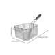 thumbnail image 2 of Pasta Strainer Basket Stainless Steel Fine Mesh Spaghetti Strainer Basket Frying Metal Basket, 2 of 3