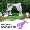 thumbnail image 3 of BESTYASH Lazo Decorativo Morado De Satén Para Ambiente Romántico En Bodas Y Fiestas, 3 of 8