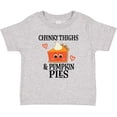 thumbnail image 3 of Inktastic Chunky Thighs and Pumpkin Pies Thanksgiving Boys or Girls Baby T-Shirt, 3 of 5